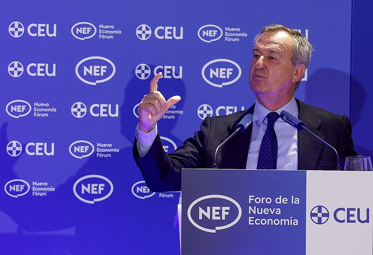 González Bueno, en el Foro de la Nueva Economía, el pasado viernes 19.