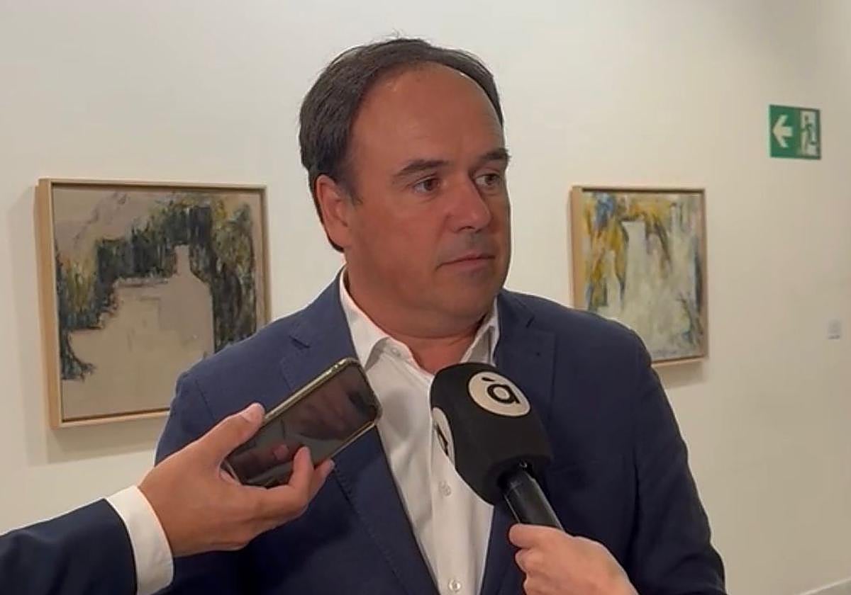 El portavoz del Grupo Parlamentario Popular, Juanfran Pérez.