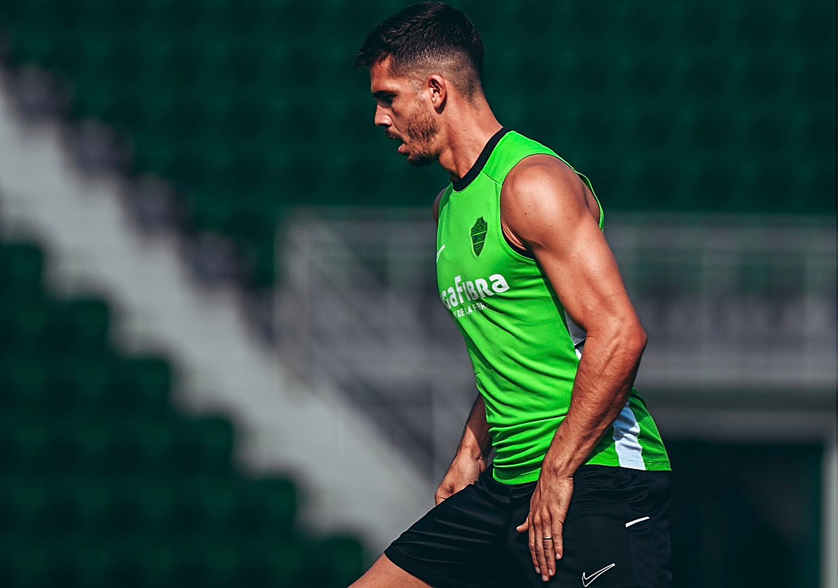 El delantero del Elche André Silva.