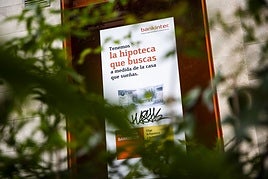 Imagen de archivo de un nuncio de hipoteca.