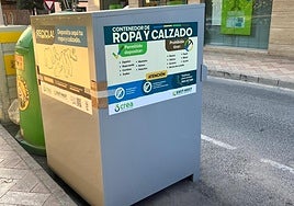 Uno de los nuevos contenedores instalados.