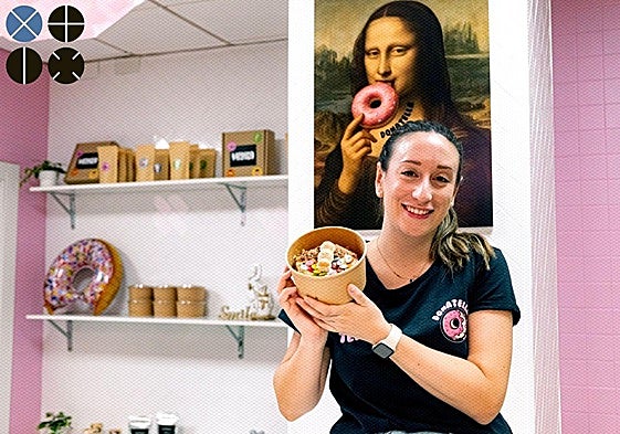 Irene Pascual en su tienda Donatella del edificio Bulevar.