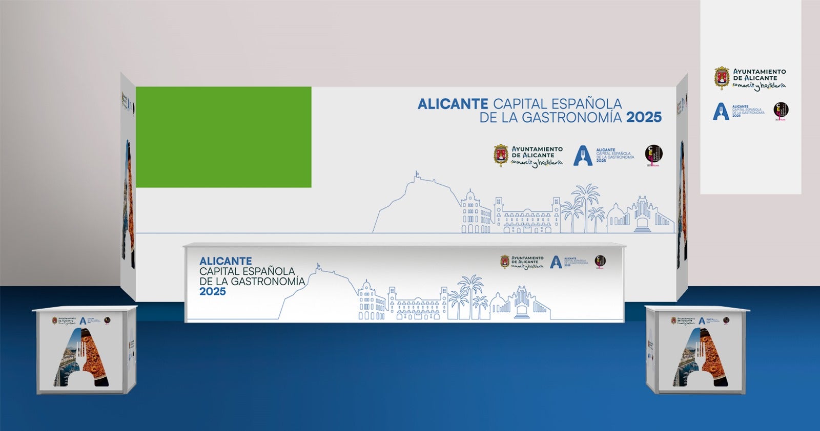 Stand municipal en Alicante Gastronómica.