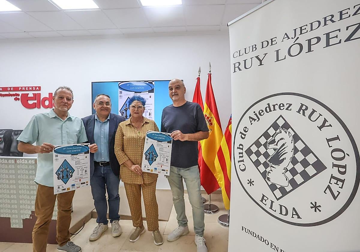 Presentación del evento en el ayuntamiento.