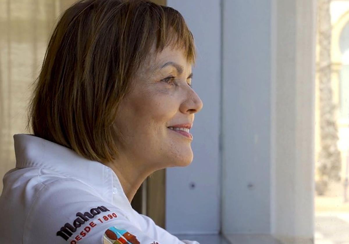 La chef María José San Román, una de las homenajeadas en Gastro Cinema, durante Alicante Gastronómica.