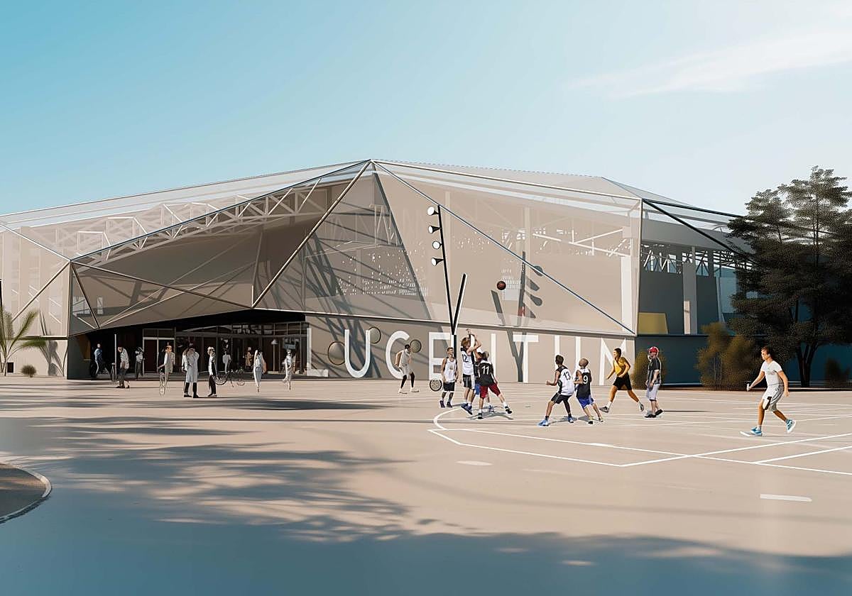 Así será el nuevo pabellón del Lucentum.