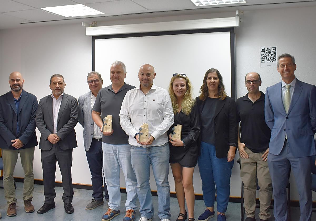 Entrega de los premios de la cátedra Vectalia.