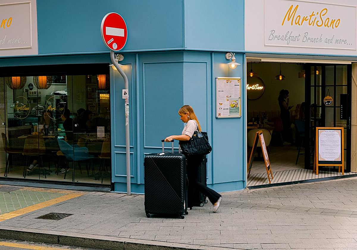 Turistas en Alicante.