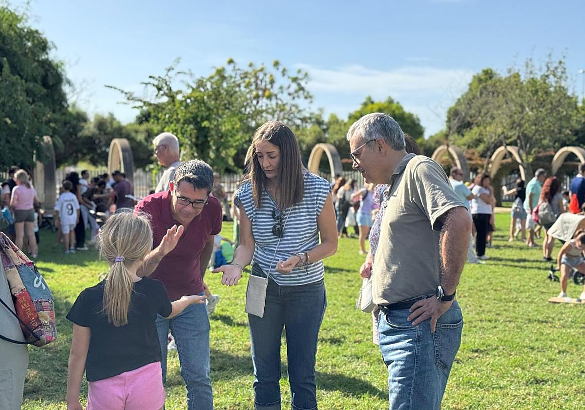 Imagen de archivo de la fiesta de familia celebrada en San Vicente en 2024.