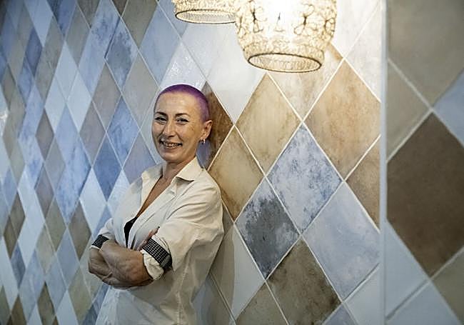 La bartender Elisa Vidal.