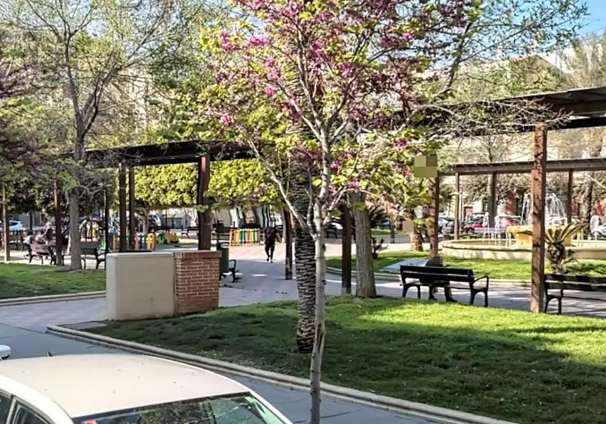 Plaza Navarro Rodrigo en Benalúa.