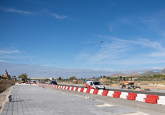 Imagen del estado actual de las obras