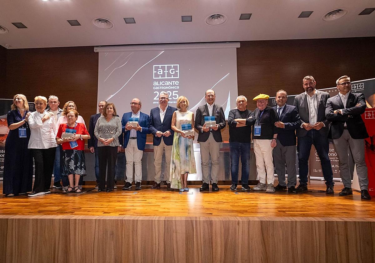 Homenajes en Alicante Gastronómica.