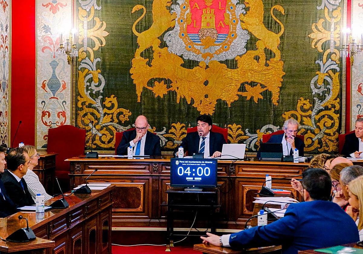 Imagen principal - Debate on the State of the City 2024.