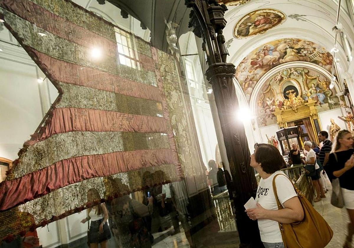 Royal Senyera, in the Municipal Archive of Valencia.
