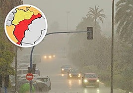 Lluvias en Alicante y alerta roja.