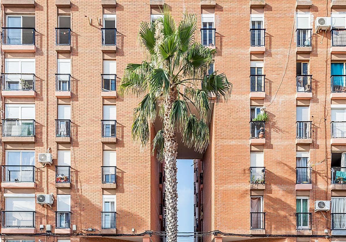 Bloque de viviendas públicas.