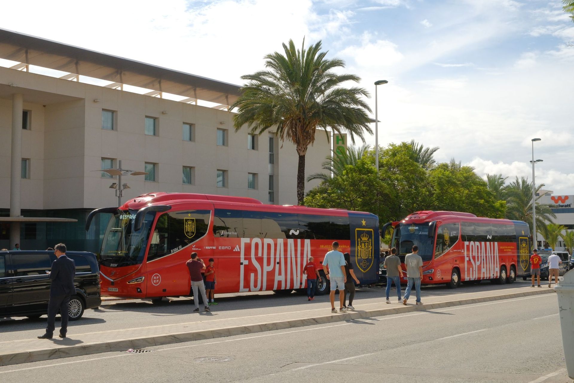 La Roja llega a Elche