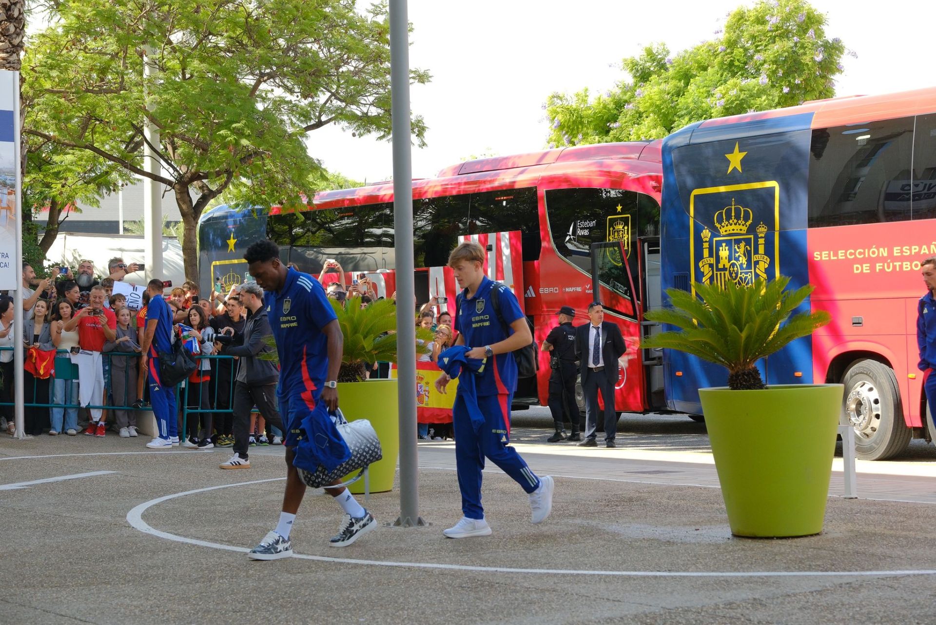 La Roja llega a Elche