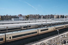 Imagen de archivo de un tren en la estación de Alicante.