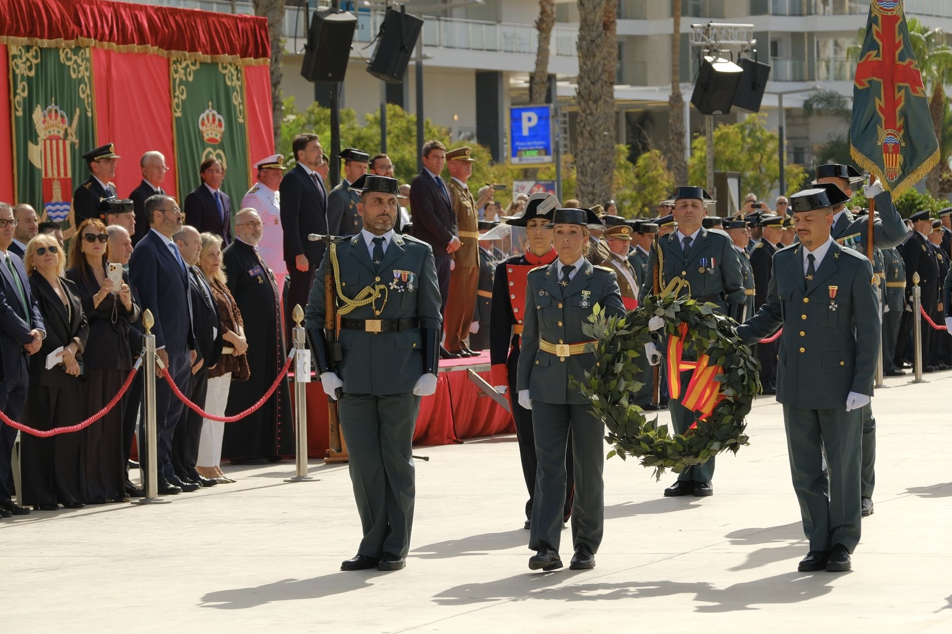La Guardia Civil de Alicante celebra el día de la Hispanidad