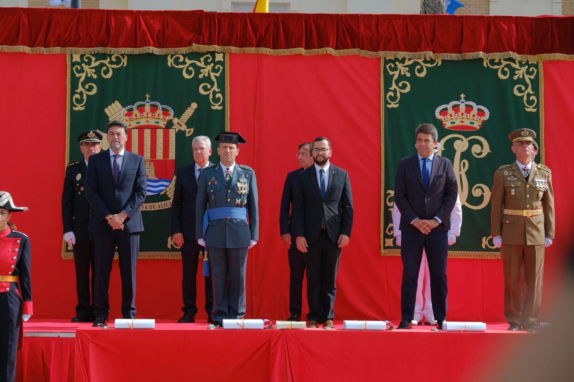 La Guardia Civil de Alicante celebra el día de la Hispanidad
