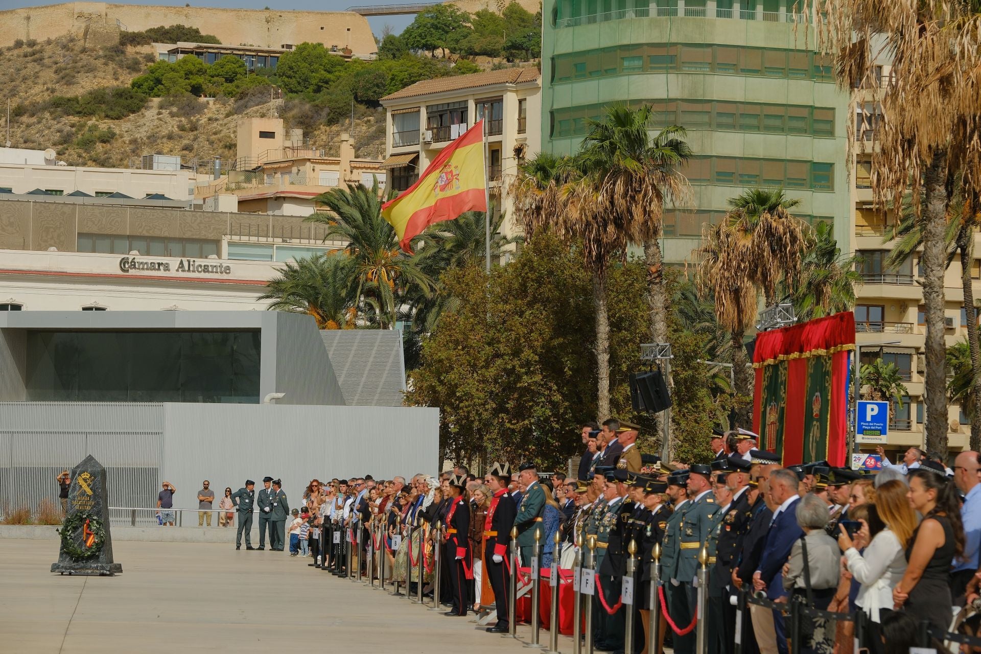 La Guardia Civil de Alicante celebra el día de la Hispanidad