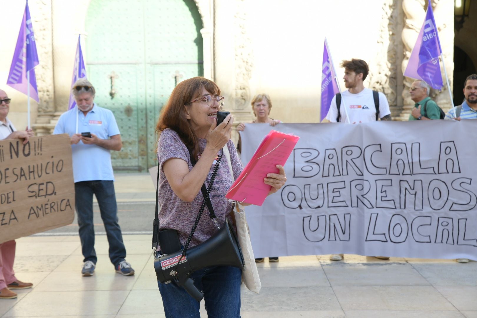 La plantilla de limpieza del INSS denuncia retrasos en el pago de sus nóminas