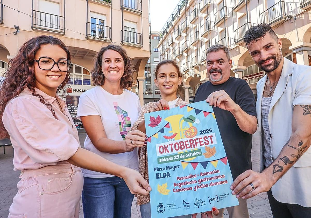 Presentación del cártel de la primera edición de la Oktoberfest de Elda.