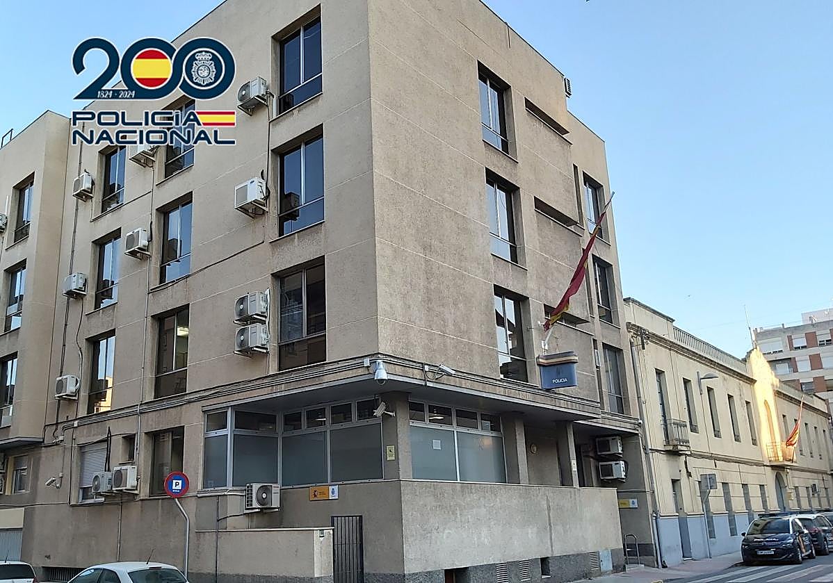 Comisaría de la Policía Nacional en Elda.