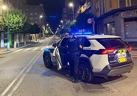 Patrulla de la Policía Local de Petrer.