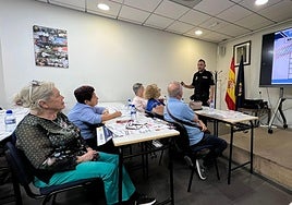 Presentación de la campaña en la Comisaría Provincial.