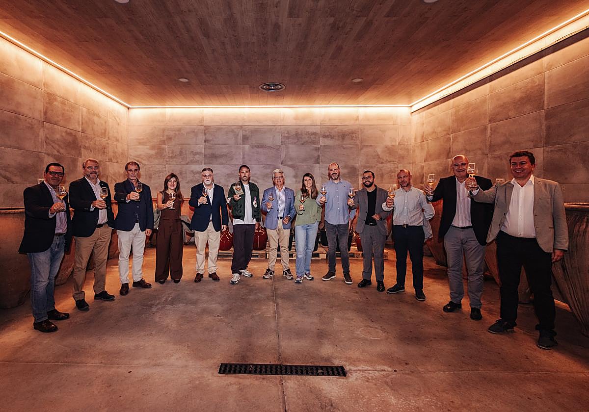 Acto de cierre de la cosecha 2025 de la DOP Vinos de Alicante en la bodega Casa Balaguer, en Villena.