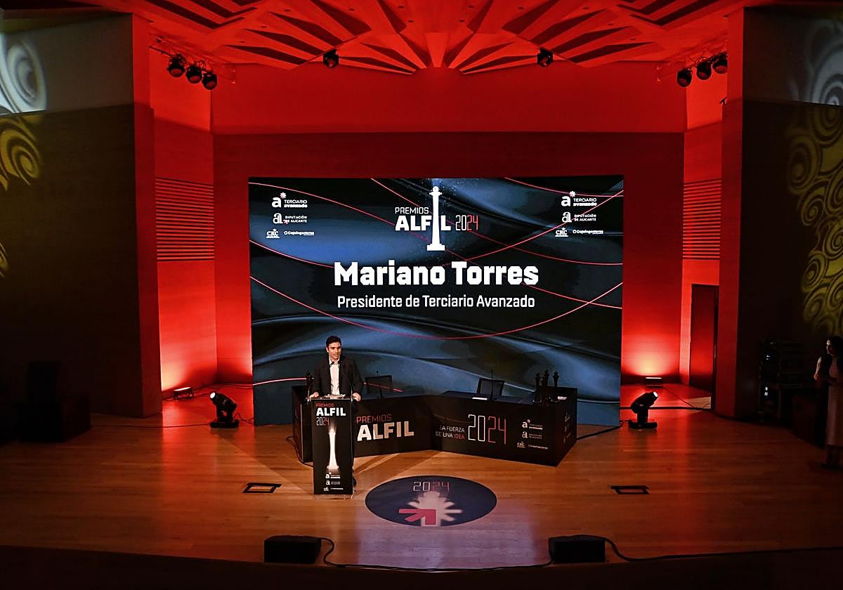 Gala de los premios Alfil.