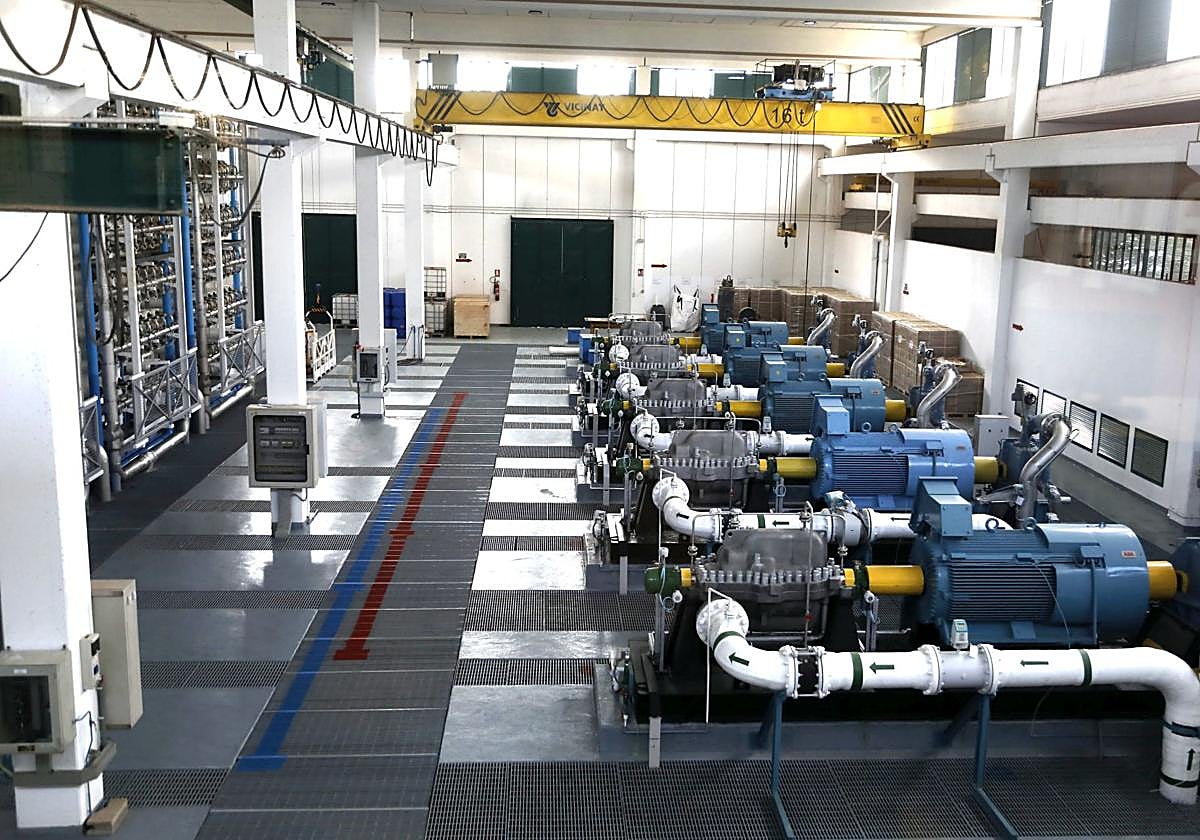 La planta desaladora de Xàbia.