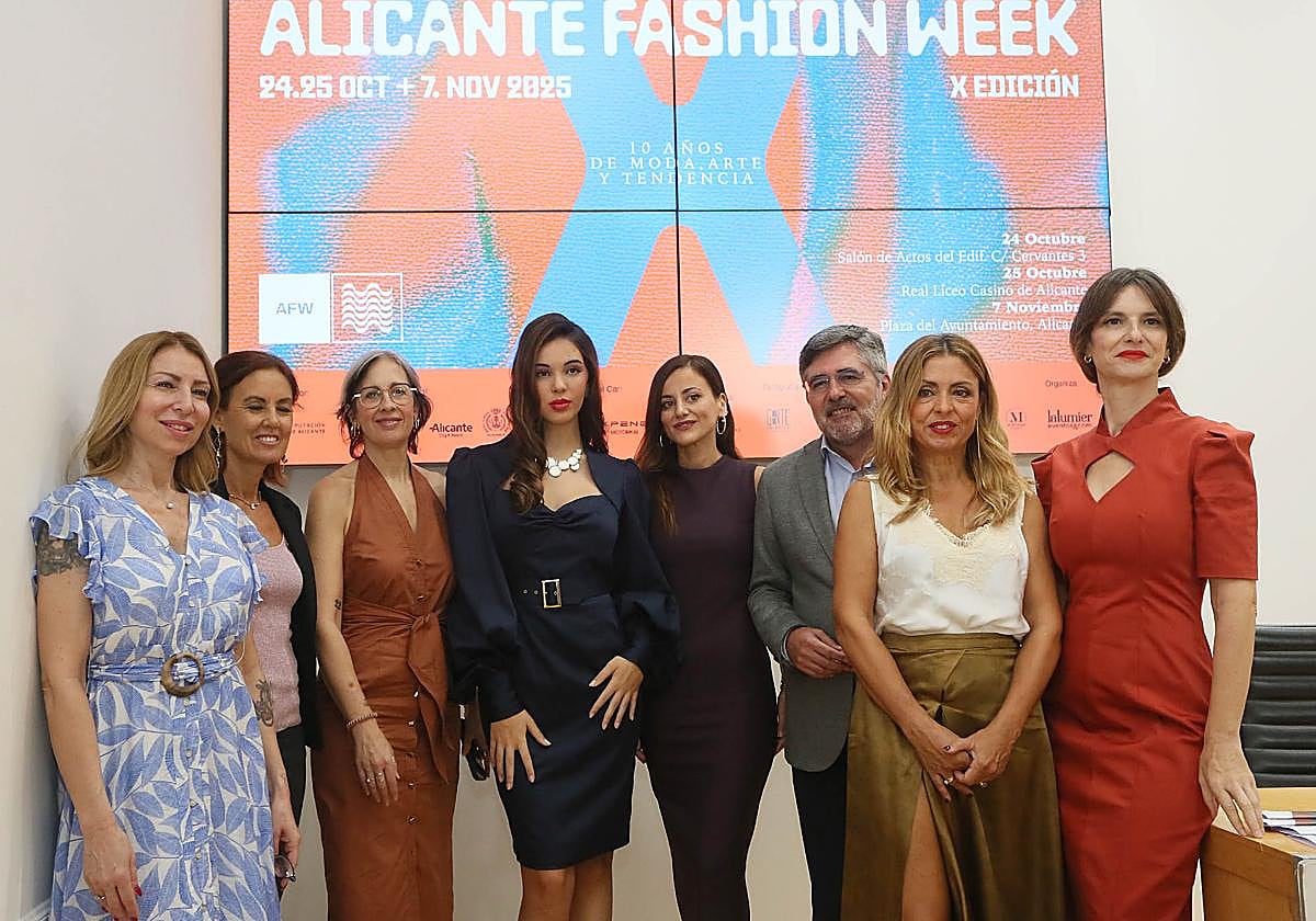 Presentation of Alicante Fashion Week.