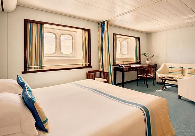 Uno de los camarotes del 'Club Med 2'.