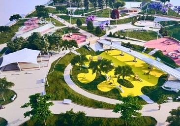 El parque del Pau 2 ya tiene constructor: Alicante se prepara para estrenar su nuevo pulmón con tirolina y toboganes gigantes