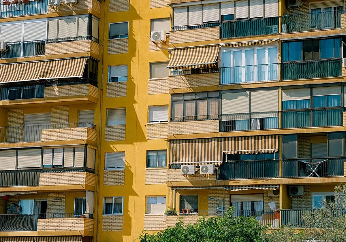 Bloque de viviendas en Alicante.