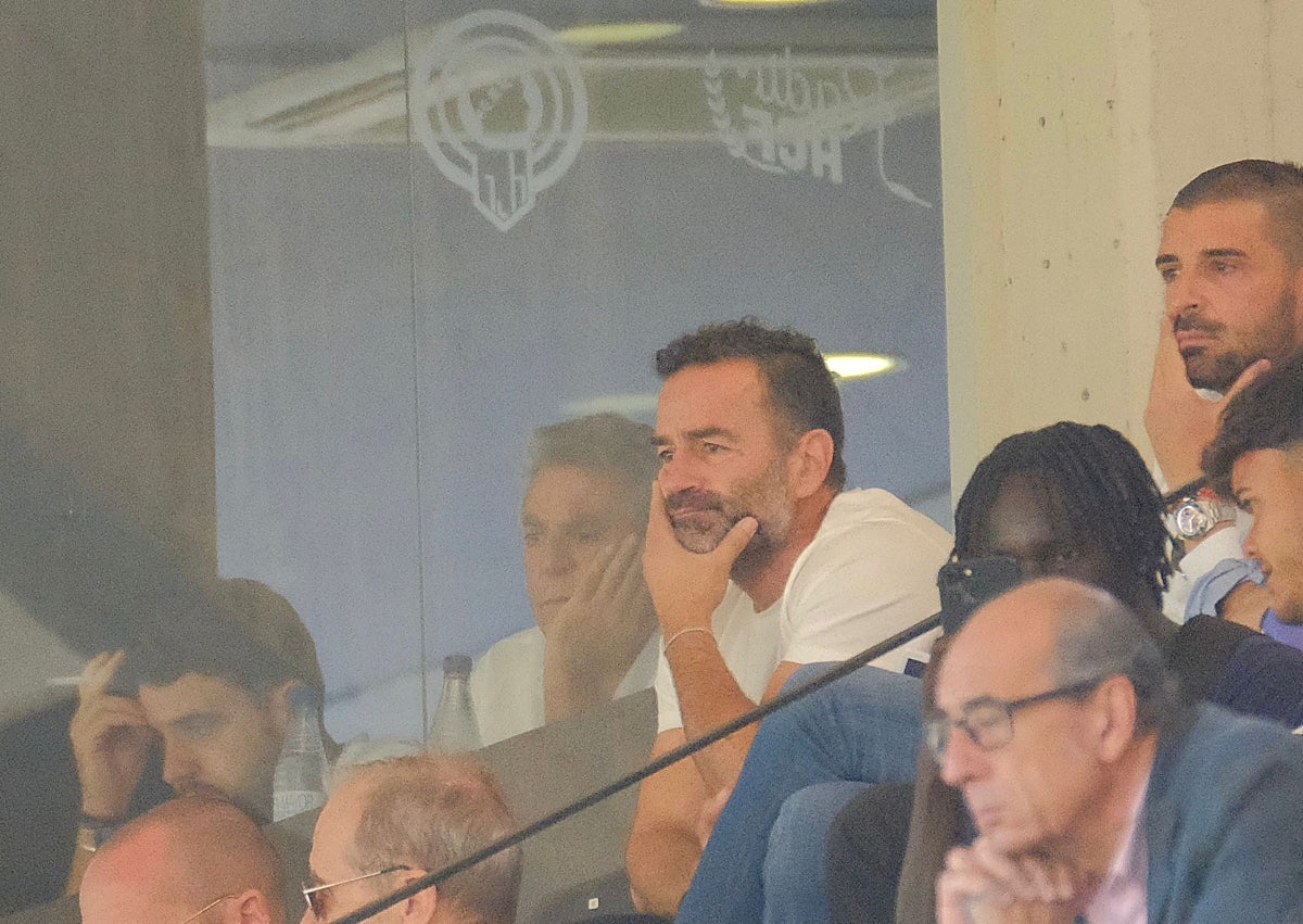 Imagen secundaria 1 - Imágenes de Soldevila, Ortiz, Peña, Portillo y Torrecilla, este sábado en el Rico Pérez en el encuentro ante el Villarreal B.