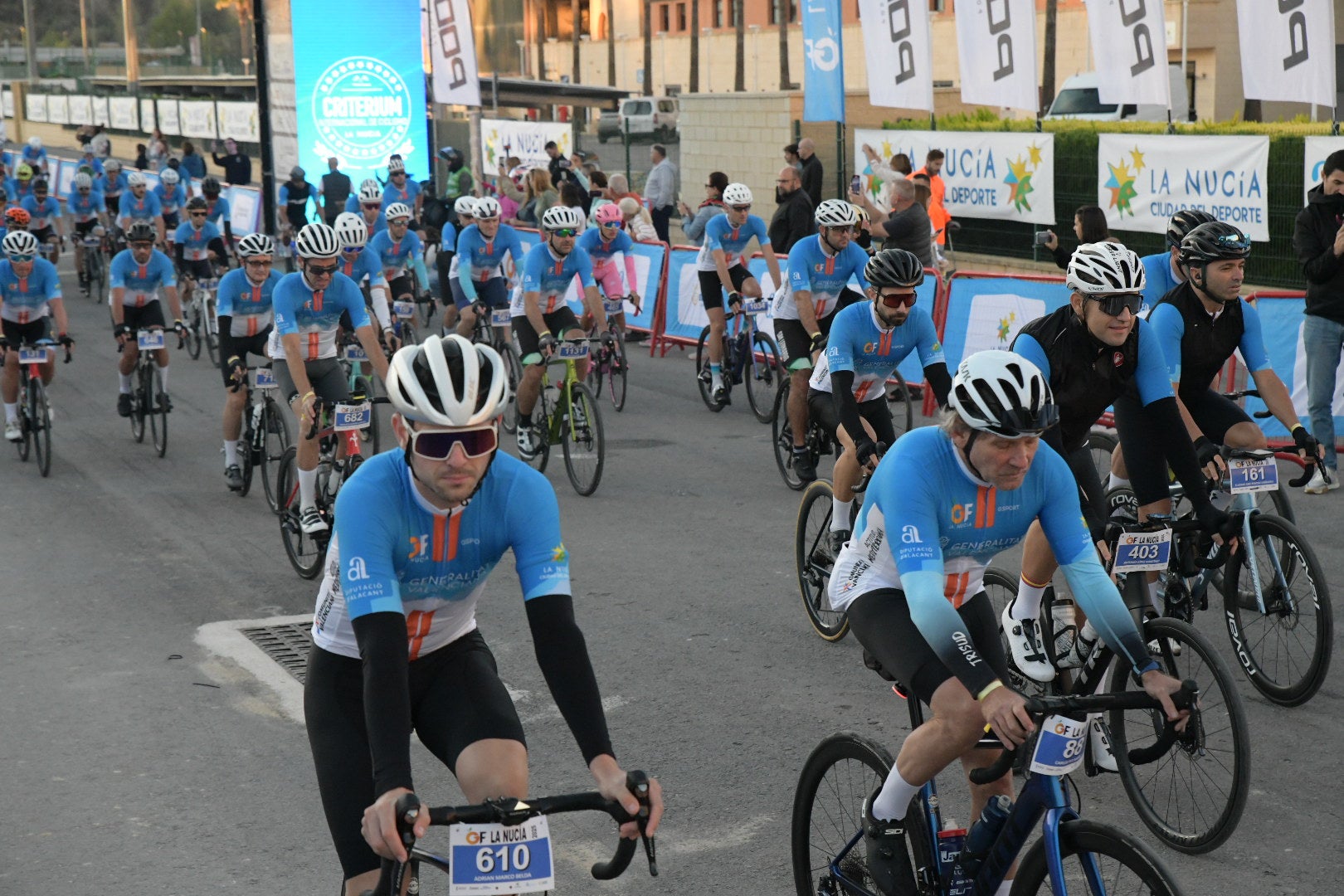 La Nucía se vuelca con el ciclismo en un fin de semana inolvidable: del espectáculo del Critérium al desafío del Gran Fondo