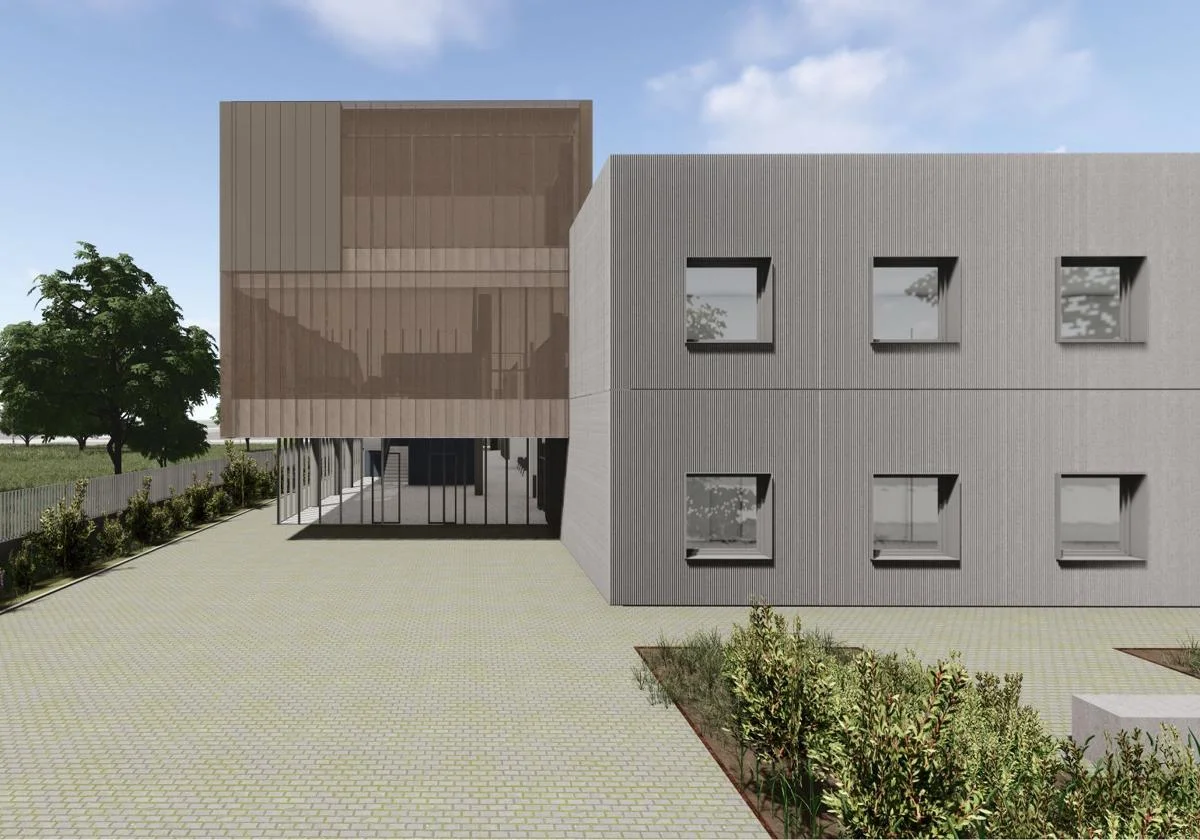 Render of the future La Condomina health centre.