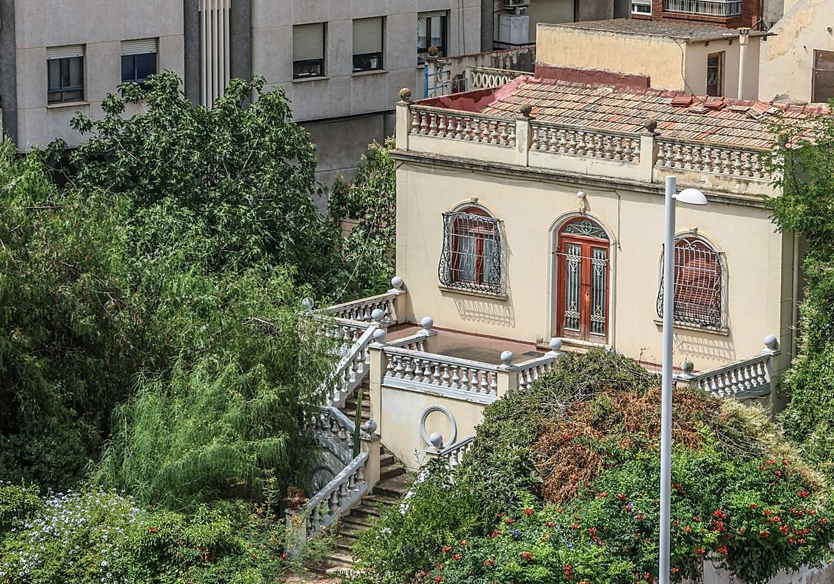 Imagen de archivo del chalé de Enrique Román en Elda.