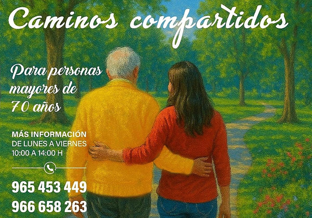 Elche impulsa el programa Código NES para acompañar a mayores y combatir la soledad no deseada.