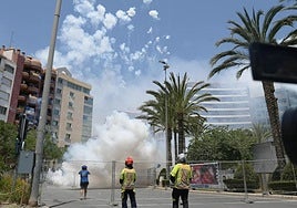 Mascletà de Mediterráneo, ganadora del último concurso.