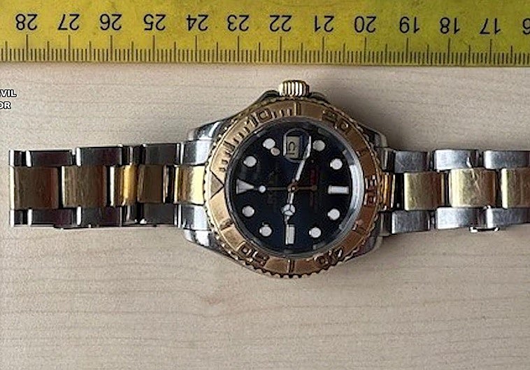 Luxury watch stolen.