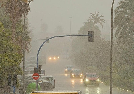 Últimas lluvias en Alicante.