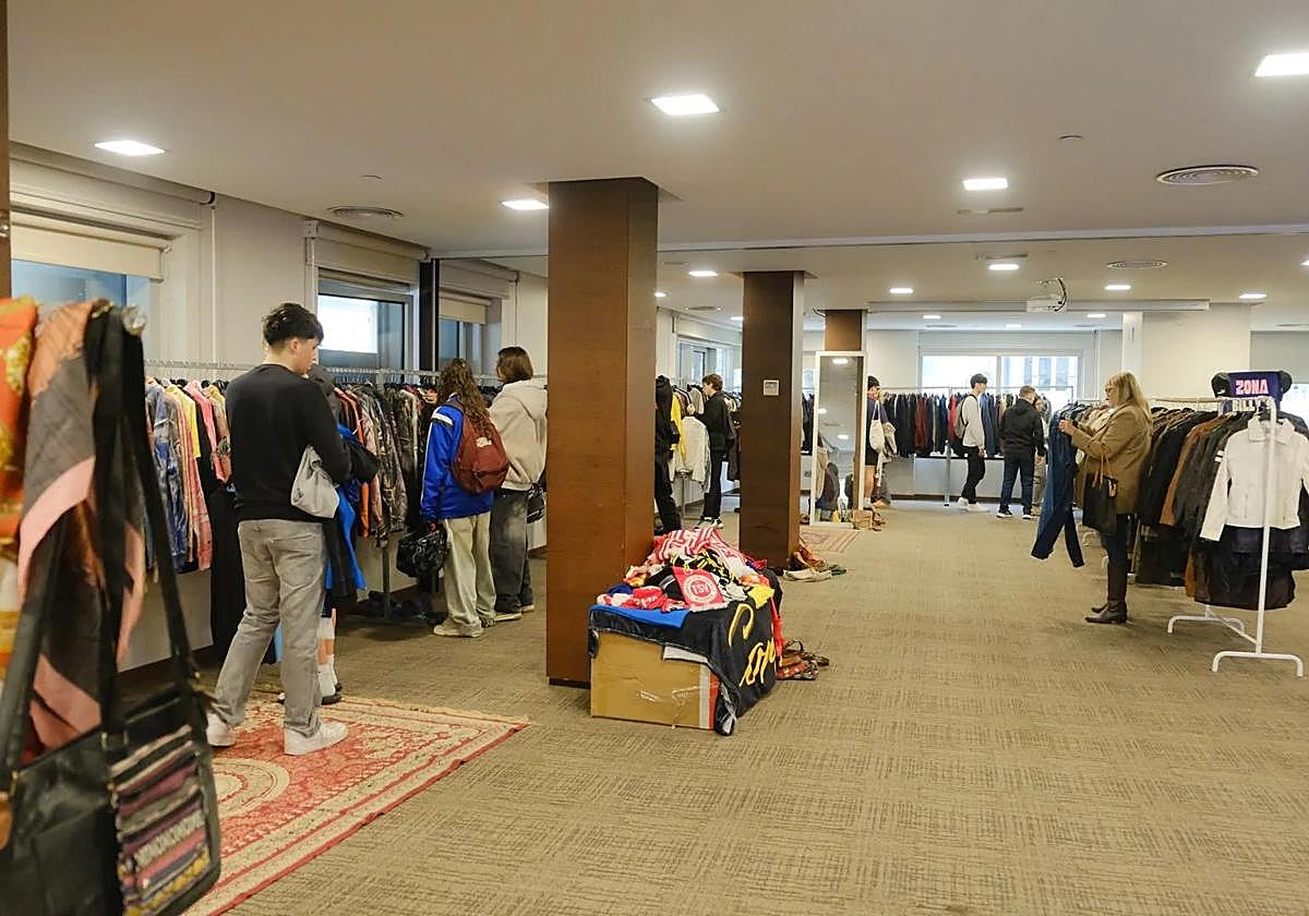 Mercadillo vintage en Alicante.