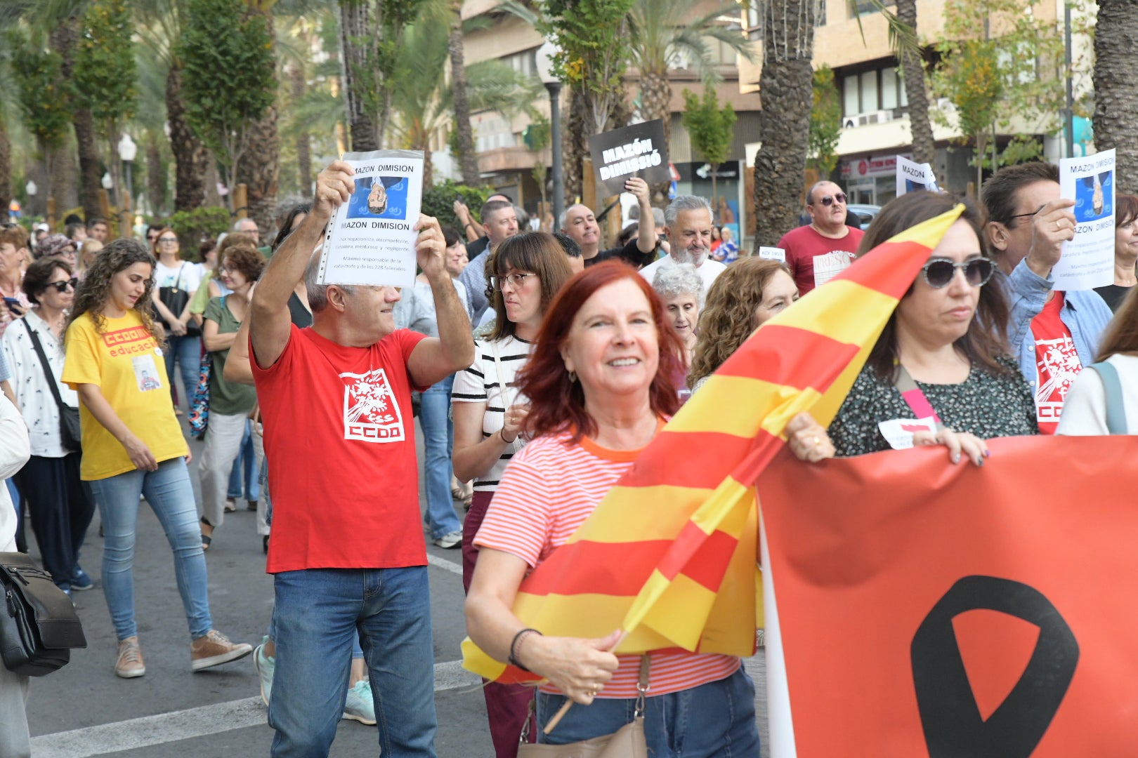 Vuelven las protestas contra Mazón en las vísperas del 29-O