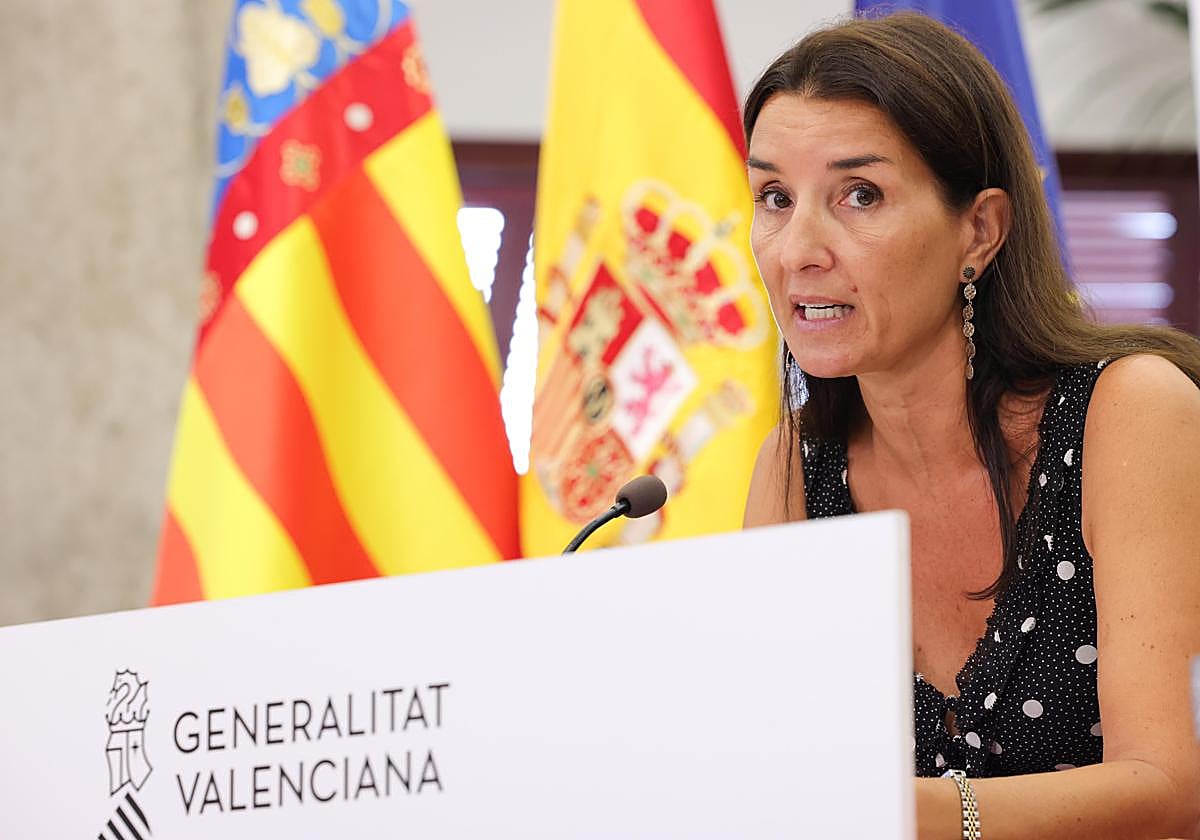 La consellera de Hacienda y Economía, Ruth Merino.